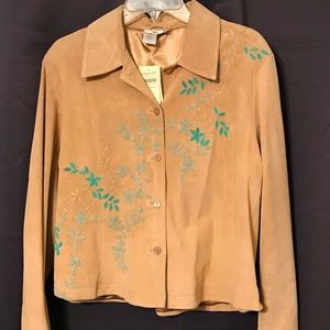 Coldwater Creek Fields of Flowers Jacket